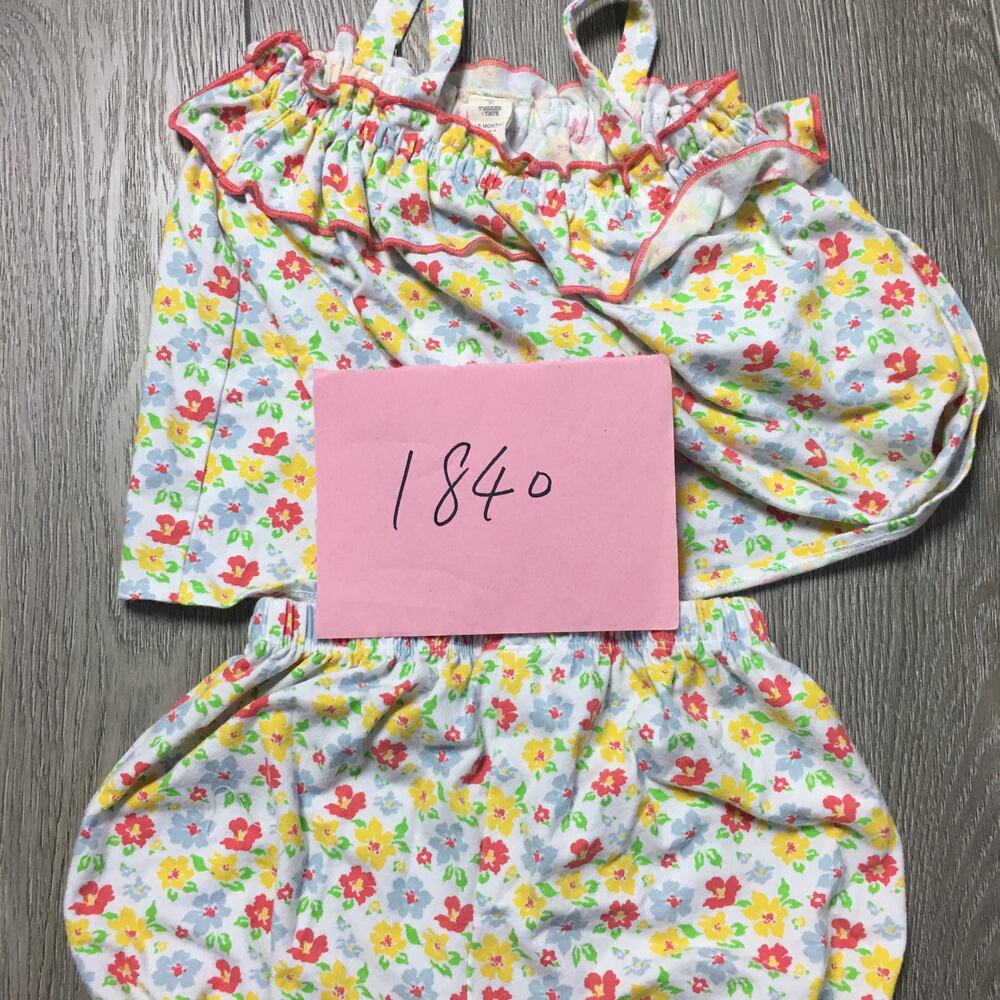 Tucker & Tate Floral Ruffle Top and Short Set - Picture 11 of 11